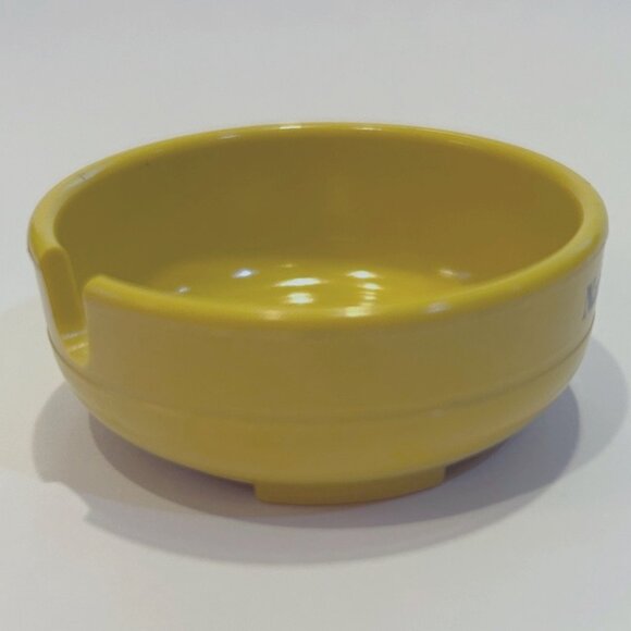 National Airlines Small Ashtray Yellow VINTAGE - Picture 8 of 12